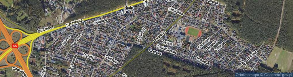 Zdjęcie satelitarne Dworska ul.